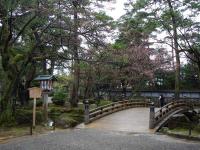 Kenrokuen Wooden Bridge