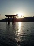 Sunset at Itsukushima