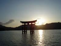 Sunset in Miyajima